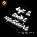 Insegna al neon decorativa Insegna a LED Lettere a LED